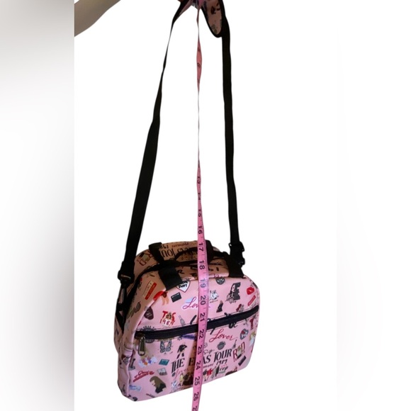 Swiftie Eras Themed Pink Nylon Kids Lunchbox Removable Crossbody Strap - Picture 12 of 13